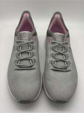 Callaway Women’s Gray Golf Sneakers with Pink Lining Size 7.5